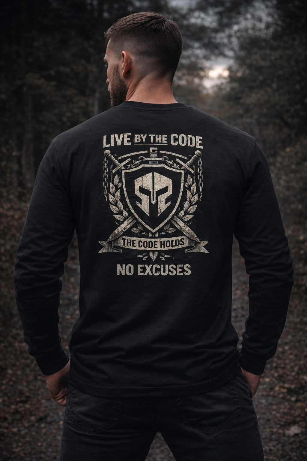 LIVE BY THE CODE – Longsleeve | VOID CULT