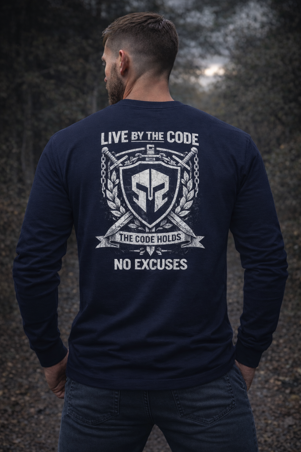 LIVE BY THE CODE – Longsleeve | VOID CULT