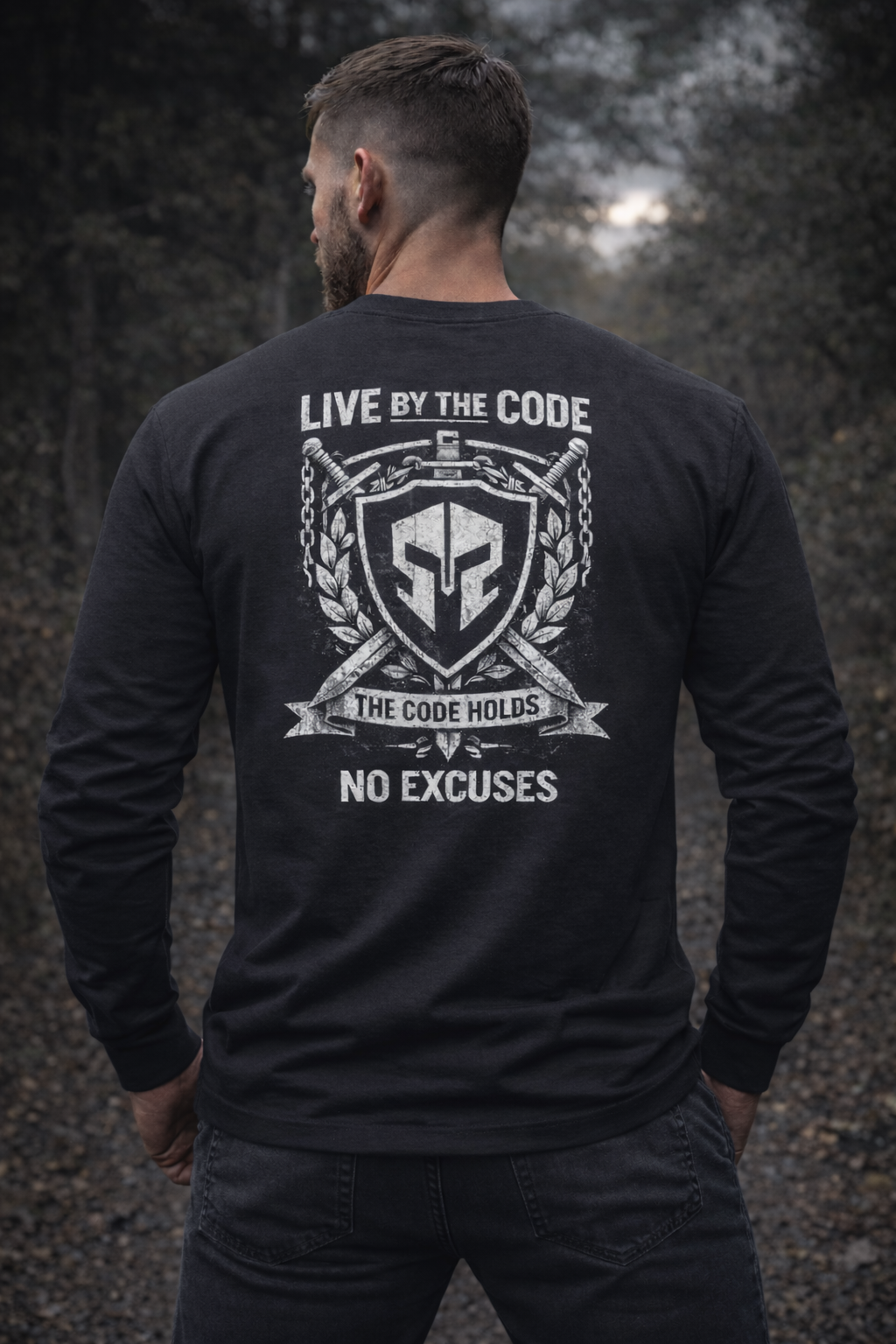 LIVE BY THE CODE – Longsleeve | VOID CULT