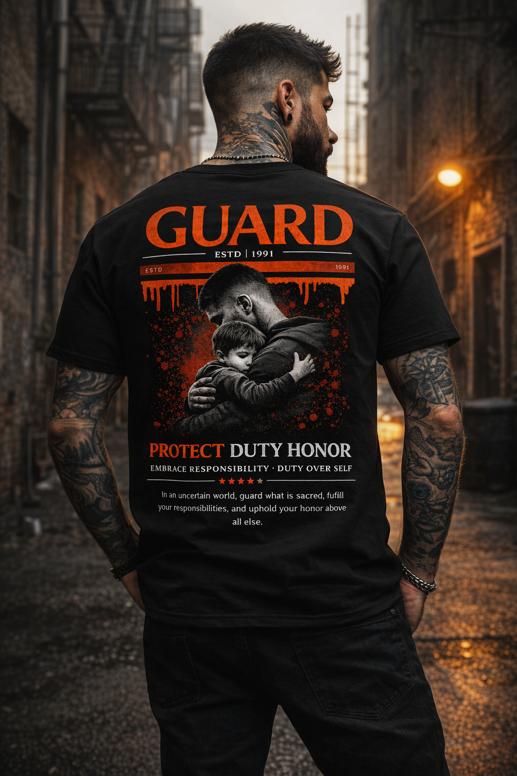 GUARD – Protect Your Own Tee (Backprint)