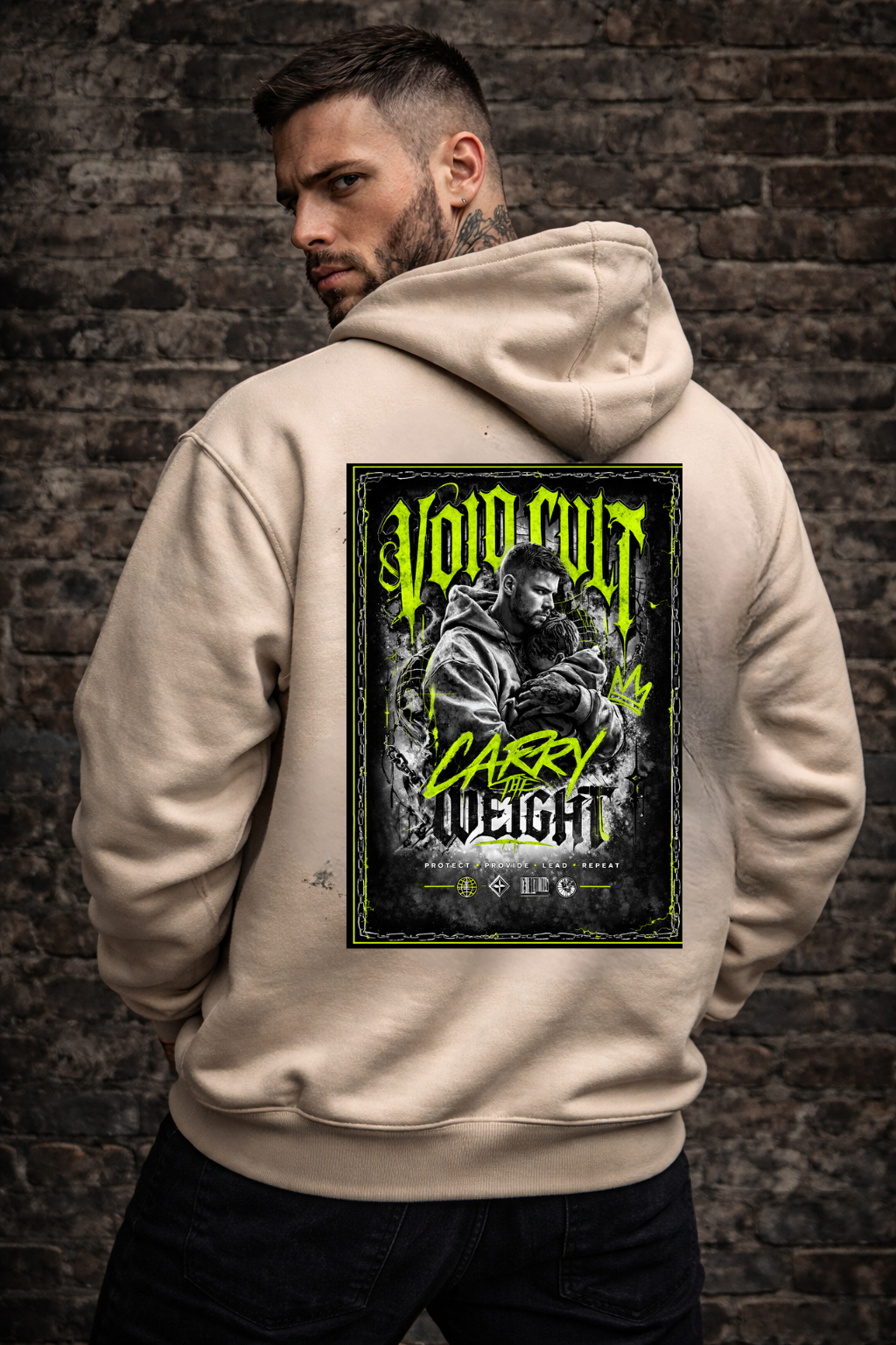Carry The Weight – Protector Backprint Tee